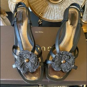 Louis Vuitton Flower Monogram Platforms